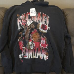 Jordan Flight Fleece Graphic Pullover Hoodie Off Noir HJ4396-045 Size XXL